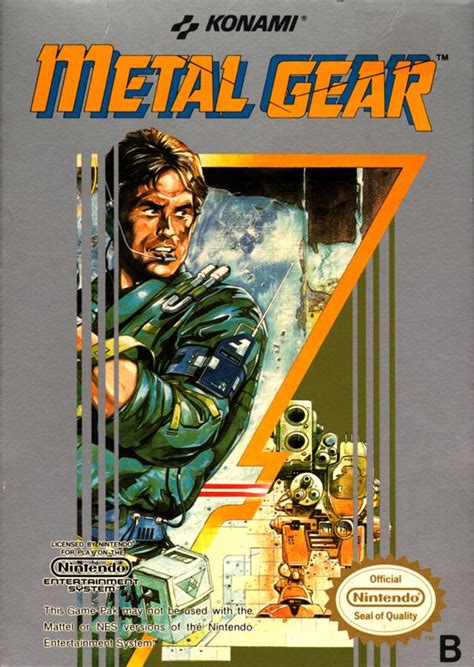 konami sued over nes metal gear box art|Konami's NES Box Art: So Good, So Bad .